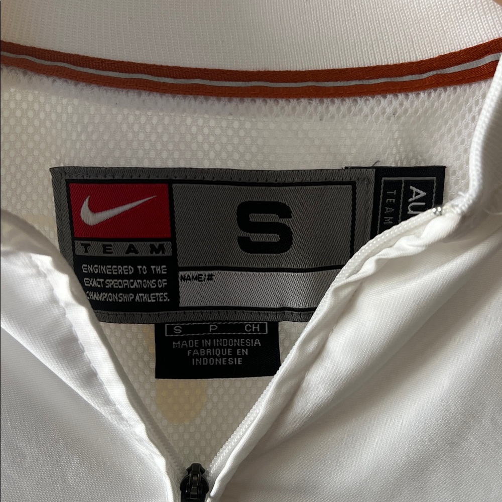 Nike Texas Longhorns 1/4 Zip Jacket Size Small - Picture 2 of 3